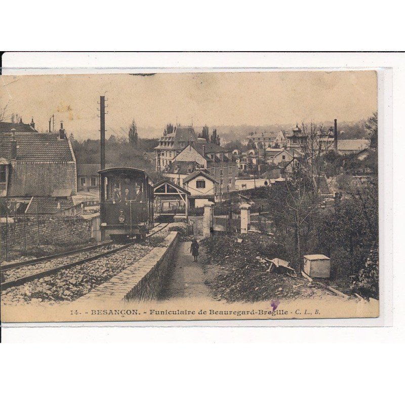 BESANçON : Funiculaire de Beauregard-Bregille - très bon état