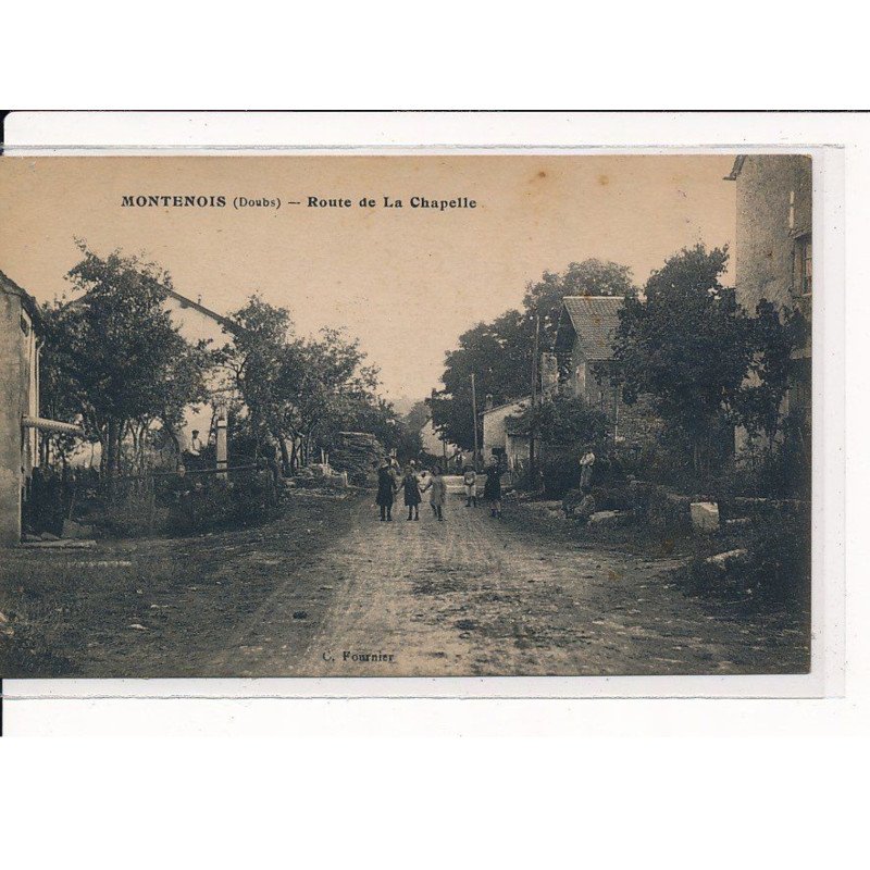 MONTHENOIS : Route de la Chapelle - très bon état