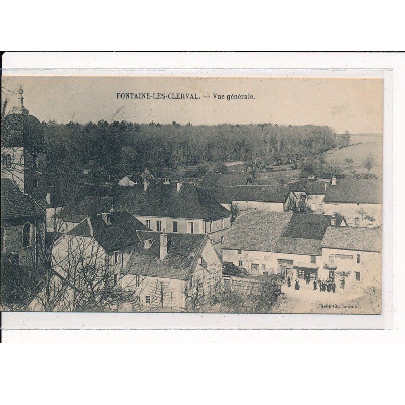 FONTAINE-les-CLERVAL : Vue Générale - très bon état
