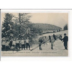 Montagnes du Doubs : Sports d'Hiver, la Remorque d'un Bobsleigh - très bon état