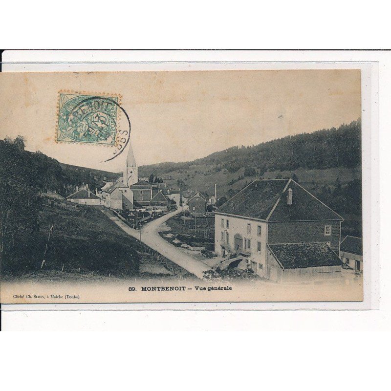 MONTBENOIT : Vue Générale - très bon état