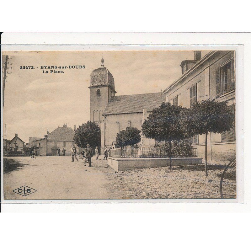 BYANS-sur-DOUBS : La Place - très bon état
