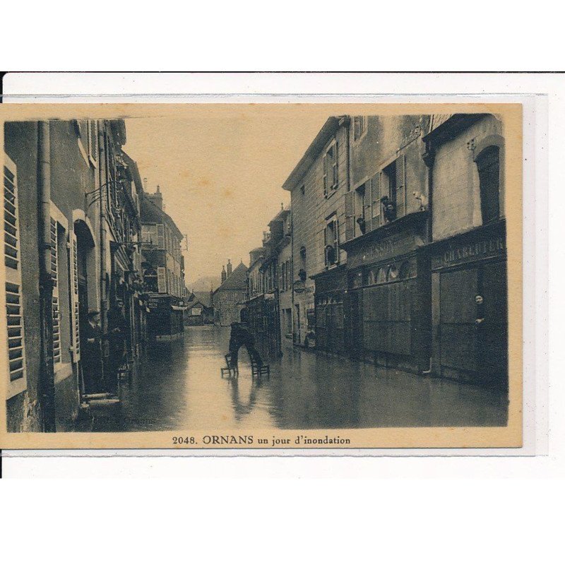 ORNANS : Un Jour d'Inondation - très bon état