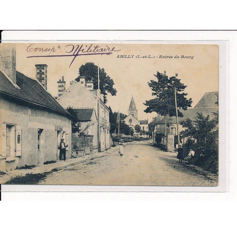 ABILLY : Entrée du Bourg - très bon état