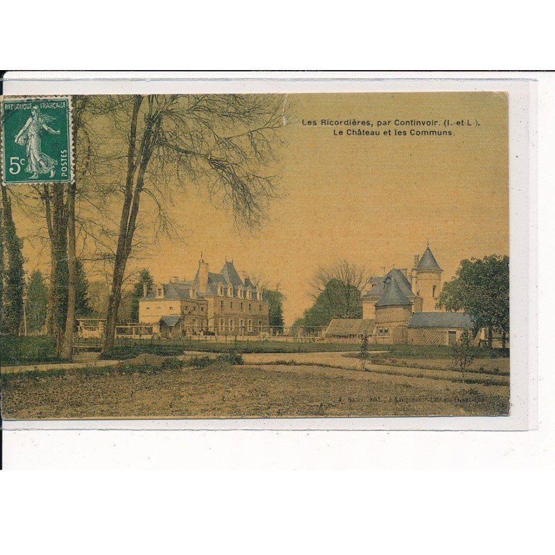 LES RICORDIERES : Le château et les Communs - très bon état