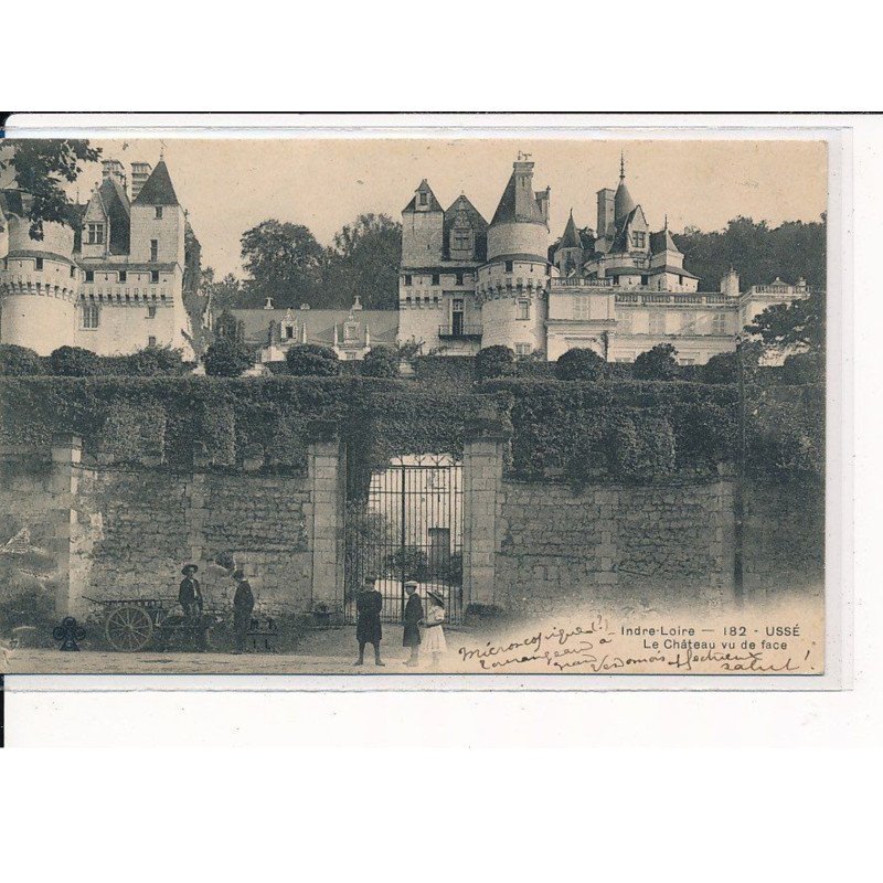 USSE : Le Château vu de face - très bon état