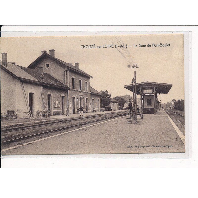 CHOUZE-sur-LOIRE : La Gare de Port-Boulet - très bon état