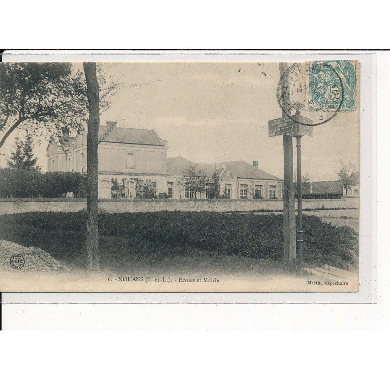 NOUANS : Ecoles et Mairie - très bon état