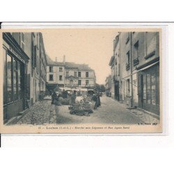 LOCHES : Marché aux Légumes et Rue Agnès Sorel - très bon état