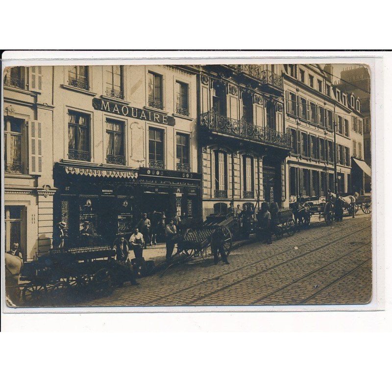 BOULOGNE SUR MER : Type de Matelote, MAQUAIRE Fabrique d'eaux Gazeuses - très bon état