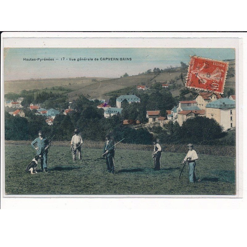 Vue générale de CAPVERN-BAINS, Rare en Couleur - très bon état Vue générale de CAPVERN-BAINS, Rare en Couleur - très bon état