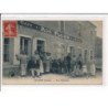 AULAINES : Rue Principale, Café Mon Plaisir, A.CLOCHEAU - état