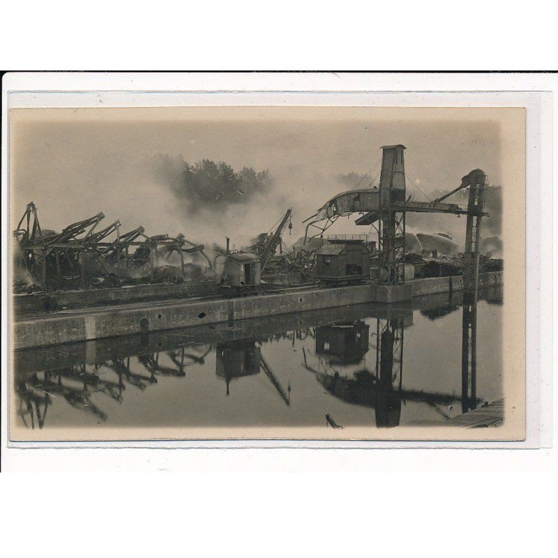 Incendie du Port d'Austerlitz - très bon état Incendie du Port d'Austerlitz - très bon état
