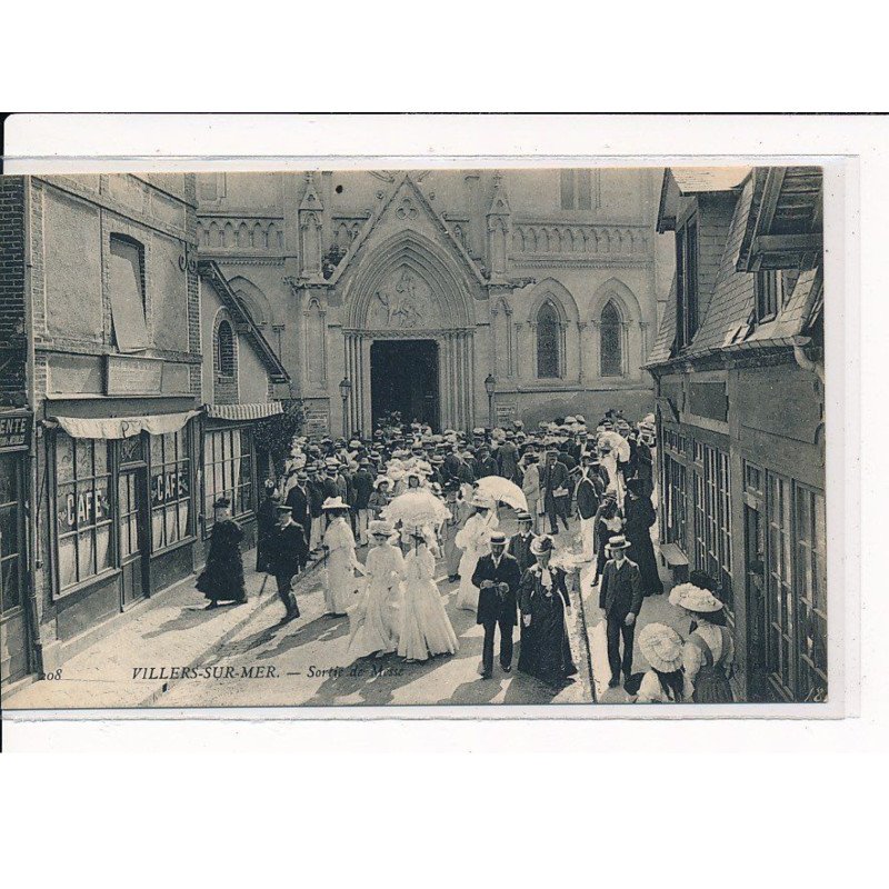 VILLERS-sur-MER : Sortie de Messe - très bon état