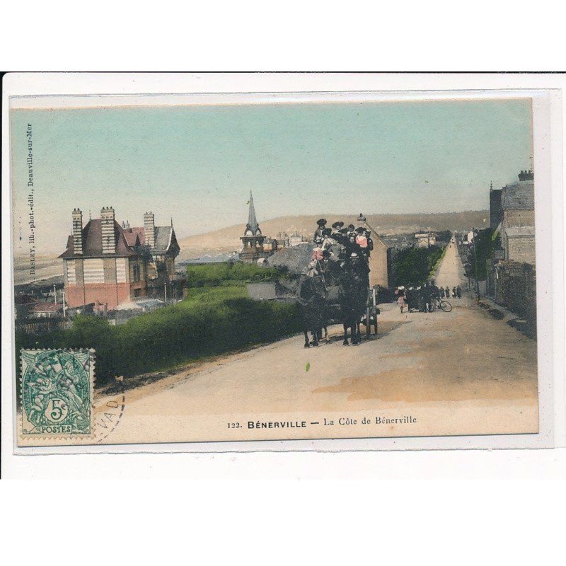 BENERVILLE : La Côte de Bénerville - très bon état