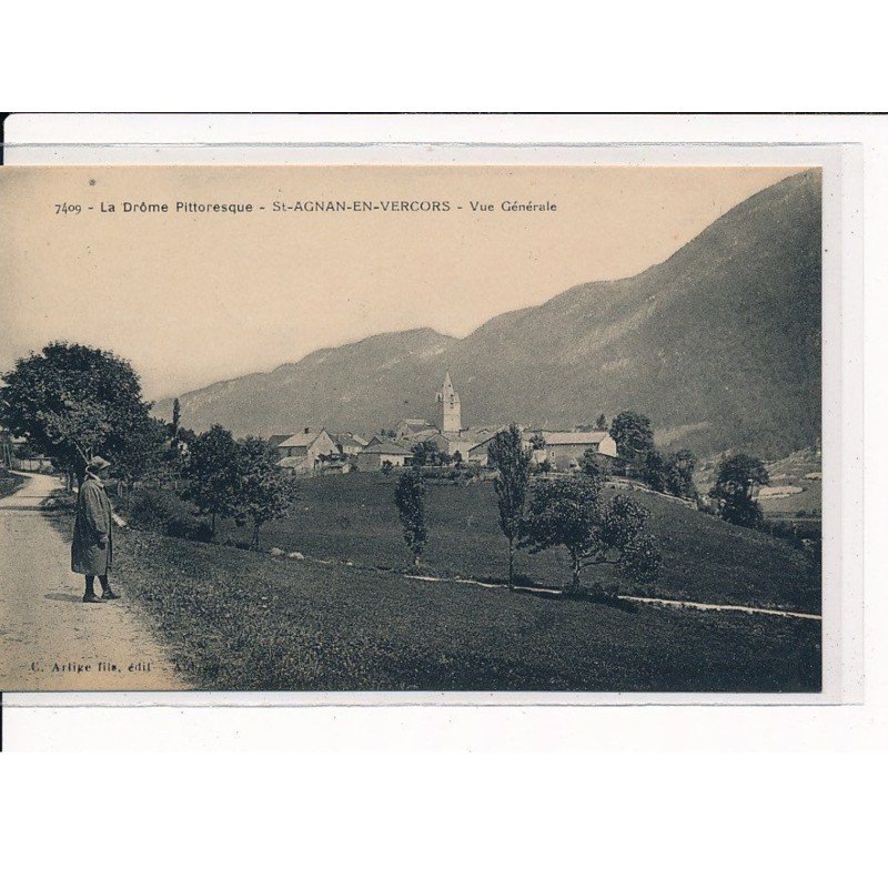 ST-AGNAN-en-VERCORS : Vue Générale - très bon état