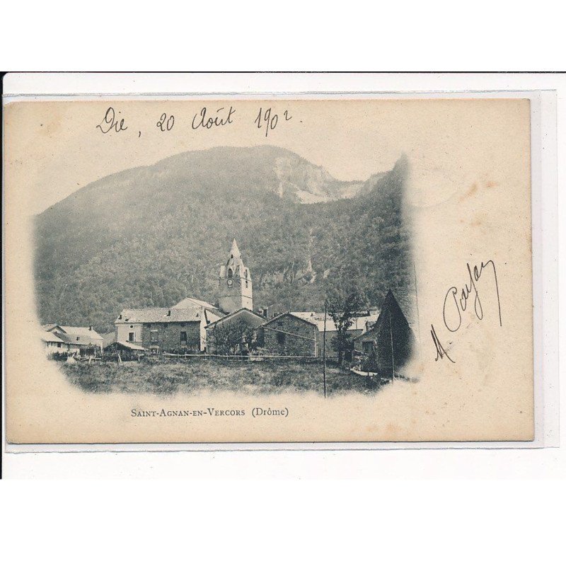 ST-AGNAN-en-VERCORS : Vue Générale - très bon état