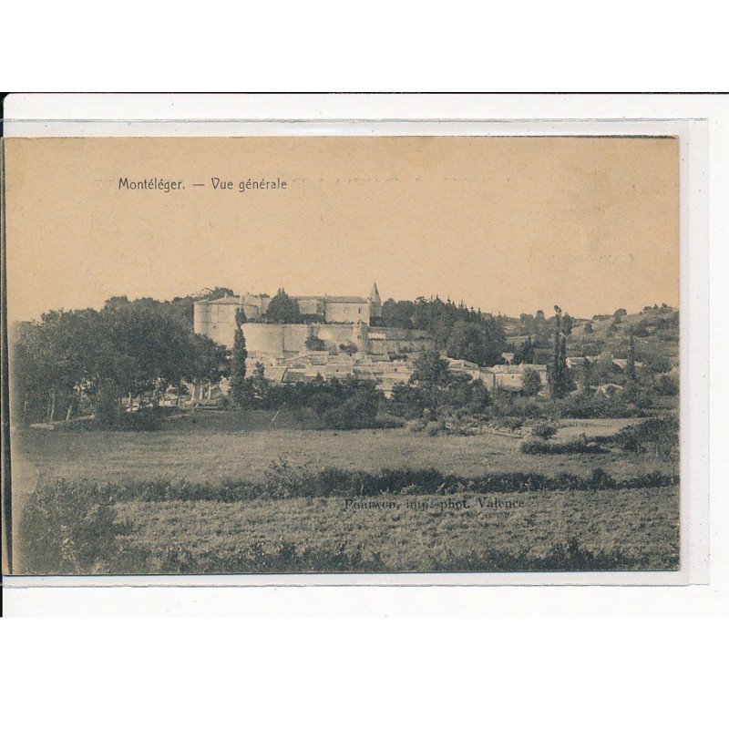 MONTELEGER : Vue Générale - très bon état