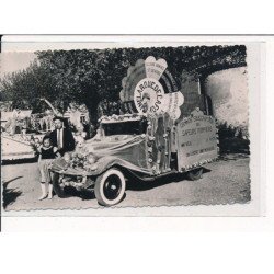 ST-SORLIN-en-VALLOIRE : Corso fleuri des Sapeurs-Pompiers, La Roue de la Fortune (30 avril 1er mai 1950) - très bon état