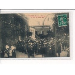 CHABEUIL : Parlanges, La Place un jour de Fête - très bon état