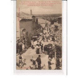 MONTSEGUR : Fête de St-Jean de Mai, La Procession - état