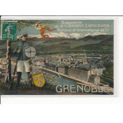 GRENOBLE : Souvenir du 18ème Grand Concours Nationale et International de Tir - très bon état