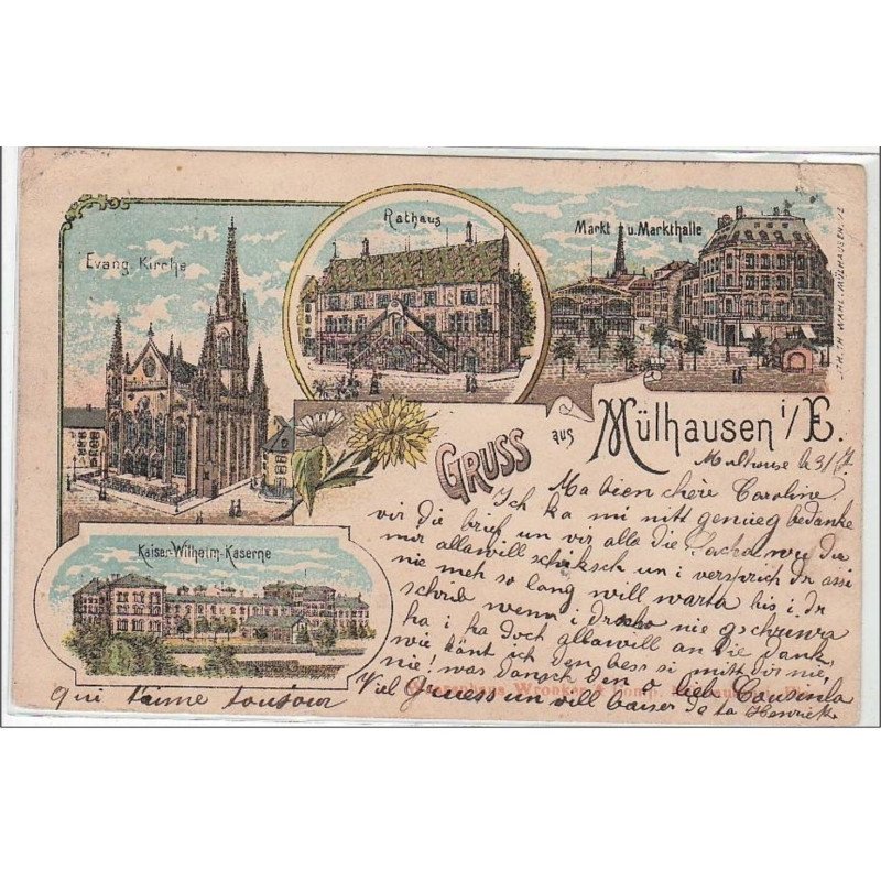 MULHOUSE : GRUSS AUS - état
