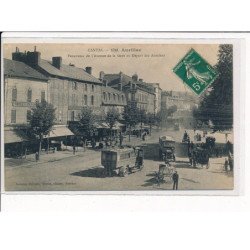 AURILLAC : Panorama de l'Avenue de la Gare et Départ des Autobus - très bon état