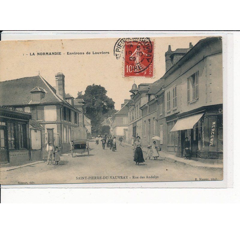 St-PIERRE-du-VAUVRAY : Rue des Andelys - très bon état