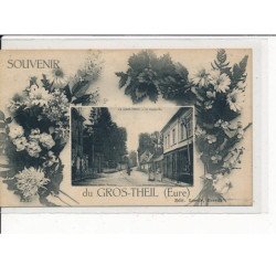 GROS-THEIL : Carte Souvenir, La Grande Rue - très bon état