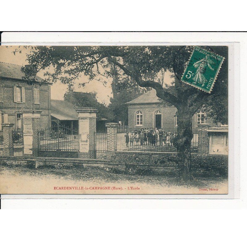 ECARDENVILLE-la-CAMPAGNE : L'Ecole - très bon état