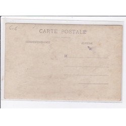 A LOCALISER : carte photo d'un salon de coiffure (coiffeur) -  très bon état