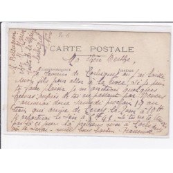 A LOCALISER : carte photo d'un salon de coiffure (coiffeur) - très bon état