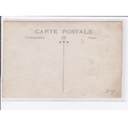 A LOCALISER : carte photo d'un salon de coiffure (coiffeur) - très bon état