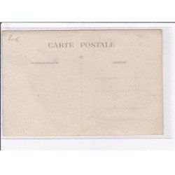 A LOCALISER : carte photo d'un salon de coiffure (coiffeur) -  très bon état