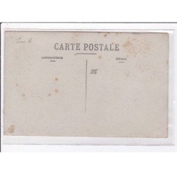 A LOCALISER : carte photo d'un salon de coiffure (coiffeur) -  très bon état