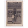 A LOCALISER : carte photo d'un salon de coiffure (coiffeur) - état