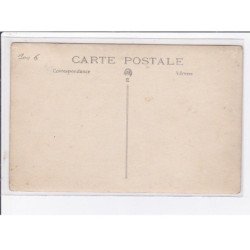 A LOCALISER : carte photo d'un salon de coiffure (coiffeur) -  très bon état