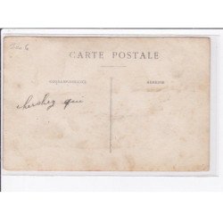 A LOCALISER : carte photo d'un salon de coiffure (coiffeur) -  très bon état