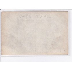 A LOCALISER : carte photo d'un salon de coiffure (coiffeur) -  très bon état