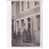 A LOCALISER : carte photo d'un salon de coiffure (coiffeur) -  très bon état