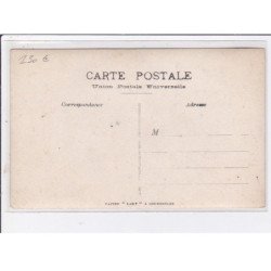 A LOCALISER : carte photo d'un salon de coiffure (coiffeur) -  très bon état