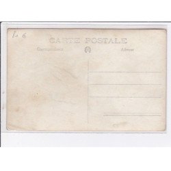 A LOCALISER : carte photo d'un salon de coiffure (coiffeur) -  très bon état