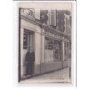 A LOCALISER : carte photo d'un salon de coiffure (coiffeur) -  très bon état