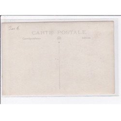 A LOCALISER : carte photo d'un salon de coiffure (coiffeur) -  très bon état