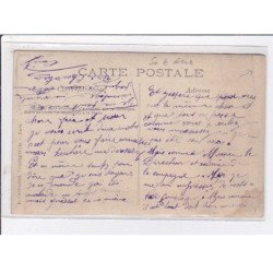 A LOCALISER : carte photo d'un salon de coiffure (coiffeur) - état