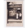 A LOCALISER : carte photo d'un salon de coiffure (coiffeur) - état
