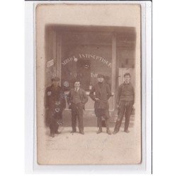 A LOCALISER : carte photo d'un salon de coiffure (coiffeur) - état