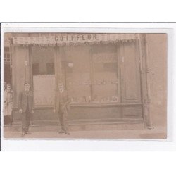 A LOCALISER : carte photo d'un salon de coiffure (coiffeur) - état