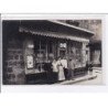 A LOCALISER : carte photo d'un salon de coiffure (coiffeur) -  très bon état